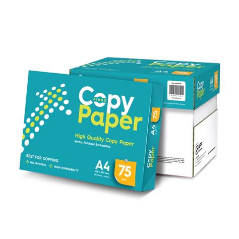 Jual Kertas Hvs A4 75 Gram Copy Paper 1 Box 5 Rim Shopee Indonesia