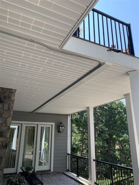 Installing Aluminum Soffit Porch Ceiling Infoupdate Org