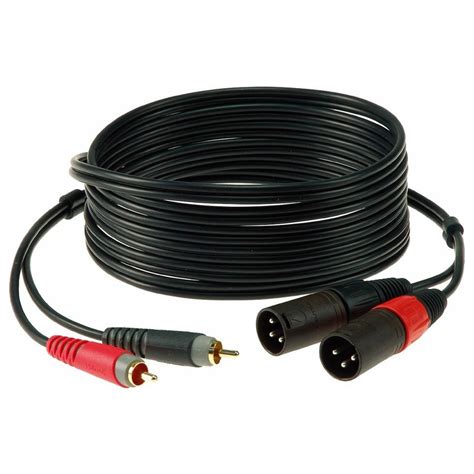 Klotz Rca Xlr Cable Set M At Gear Music