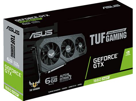 ASUS Geforce® GTX 1660 SUPER™ TUF 3 Gaming 6GB (90YV0DS2-M0NA00 ...