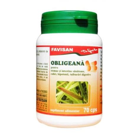 Obligeana 70 Capsule Favisan Farmacia Tei Online