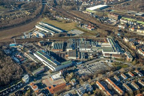 Luftaufnahme Dortmund Werksgelände Der Thyssenkrupp Rothe Erde In