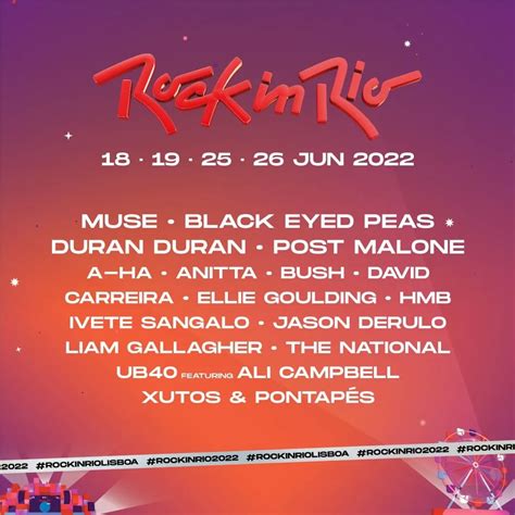 Cartaz Rock In Rio 2024 Portugal Marti Shaylah