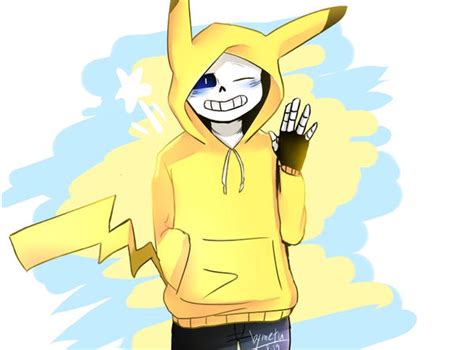 Undertale Sans Pikachu By Metu0325 On Deviantart