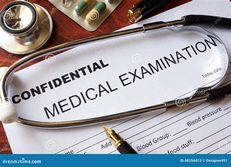 Medical Confidentiality Concept Stock Image Image Of Confidentiality