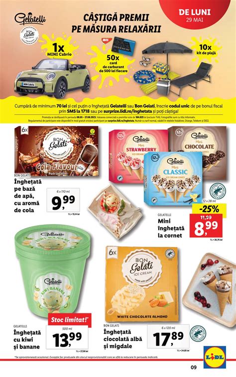 Oferte Lidl Inghetata Mai Iunie Catalog Az