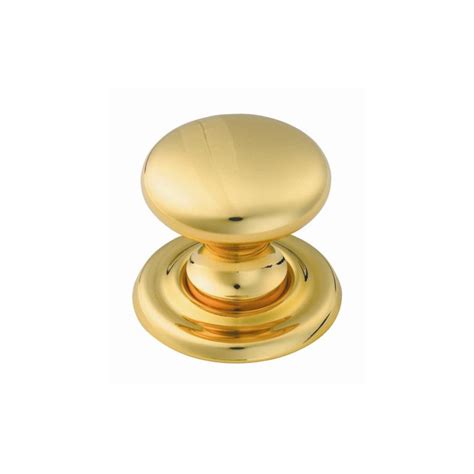 Victorian Dl47d Polished Brass 45mm Classical Cupboard Knob Cabinet Door Knobs