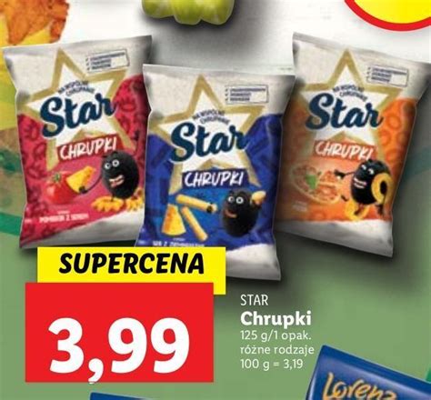 Promocja Chrupki Pomidor Z Serem Star Chips W Lidl