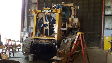 Cat-D10T-Dozer-Repair-08-18-2017 - Motor Mission Machine and Radiator