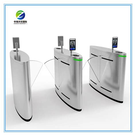 Ai Face Recognition Turnstile Flap Barrier Gate Face Recognition