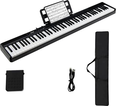 COSTWAY 88 Key Digital Piano Keyboard Full Size Semi Weighted