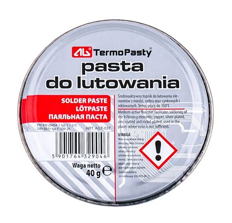 PASTA LUTOWNICZA TOPNIK DO LUTOWANIA TERMOPAST 40g Sklep Opinie