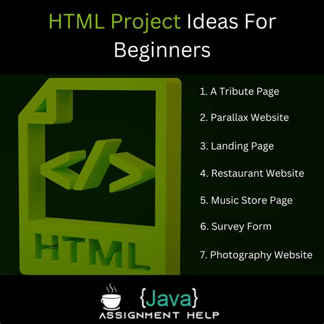 Html Project Ideas For Beginners Rprogrammingcoding