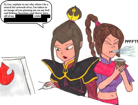 Azula Discovers Tyzula By Gothamscarecrow On Deviantart