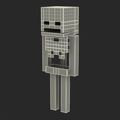 Minecraft Skeleton Pixel Art