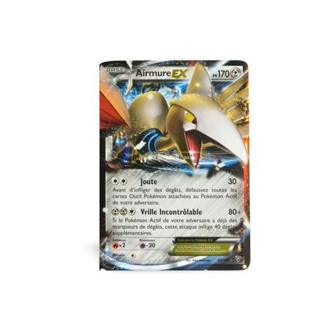 Carte Pokémon Airmure Ex 170 Pv 80 146 Xy Neuf Fr Cdiscount Jeux Jouets