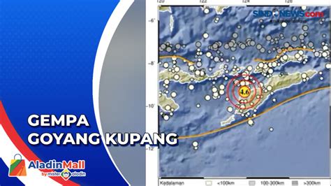 Video Gempa Magnitudo Landa Kupang Pagi Ini