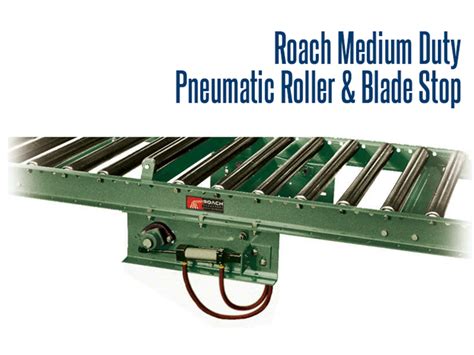 Medium Duty Pneumatic Roller And Blade Stop Conveyor Product Stops