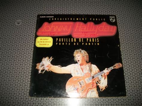 Double Vinyle Tours Johnny Hallyday Pavillon De Paris Porte De