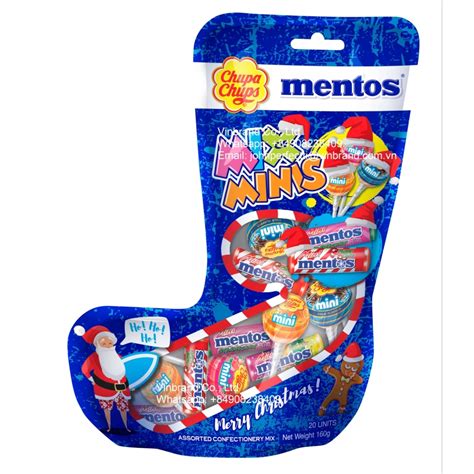 Mentos Chupa Mix Of Minis Stocking G