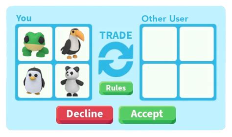 Traderie Trade Roblox Adopt Me Items