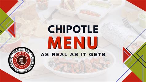 Chipotle Menu Prices