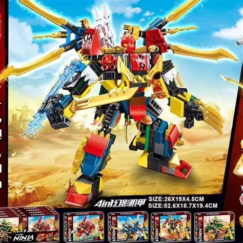 Jual 61035 Mainan Balok Susun Ninja Lloyd Dragon Karakter Lloyd 8in1