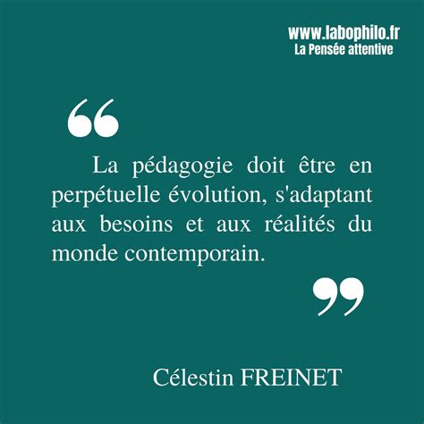 20 citations de Célestin FREINET pour réfléchir sur l enfant l