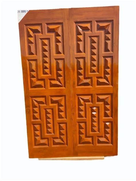 Teak Wood Exterior Double Door For Home At Best Price In Anjar Id