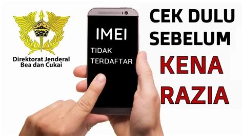 Cara Cek IMEI HP Di Website Bea Cukai Apakah Terdaftar Atau Tidak