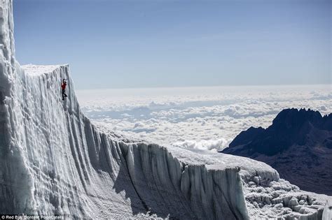 Climber Will Gadd Scales Some Of Last Remaining Ice At Peak Of Mount