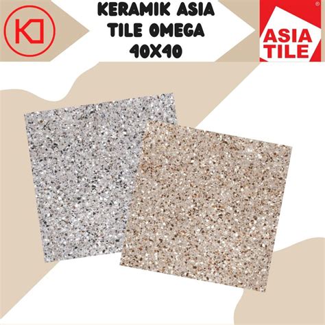 Jual Keramik Kasar Asia Tile Omega X Shopee Indonesia