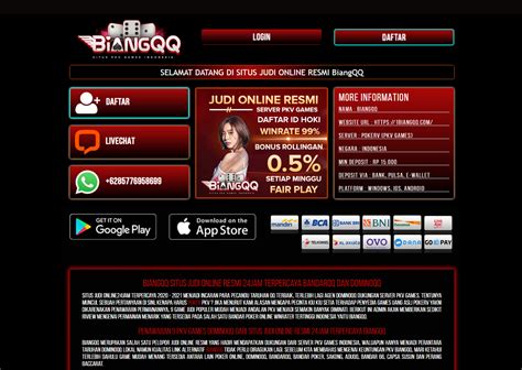 Biangqq Situs Judi Online Resmi Indonesia