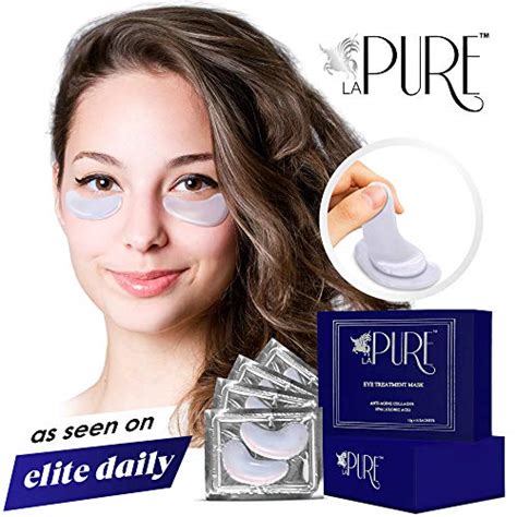 LA PURE Luxury Collagen Eye Mask Under Eye Patches With Hyaluronic