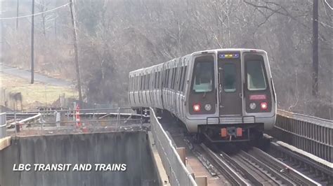 Wmata Blue Line 6000 Series Train Departing Addison Road Youtube