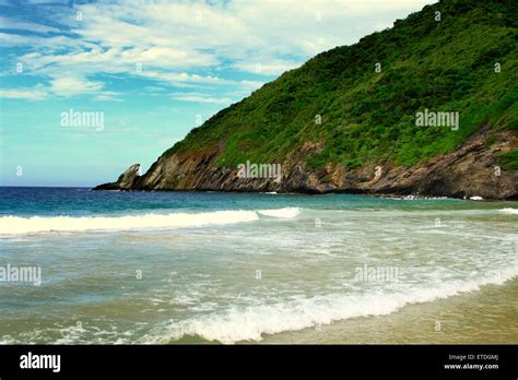 Playa Grande beach in Choroni, Venezuela Stock Photo - Alamy