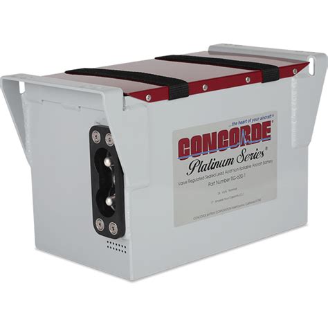 Concorde Rg 600 1 Aircraft Battery Aircraft Spruce Canada