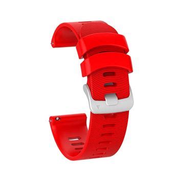 Pulseira Magunivers Silicone Vermelho Para Garmin Forerunner