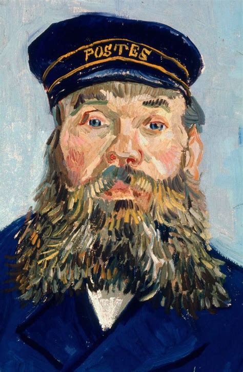 Vincent Van Gogh Postman Joseph Roulin 1888 Museum Of Fine Arts