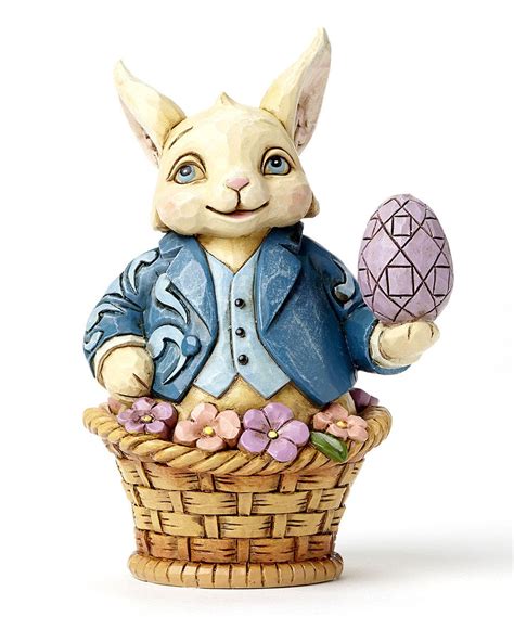 Take a look at this Jim Shore Easter Bunny in Basket Figurine today ...