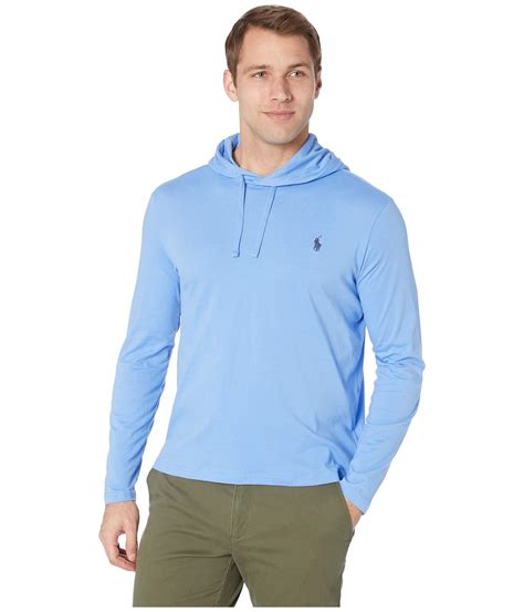 Lyst Polo Ralph Lauren 30 1 Jersey Long Sleeve Hooded T Shirt Harbor