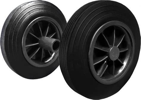 Wheelie Bin Wheel Replacement Wheels 200mm Nose Wheel For Domestic Bins