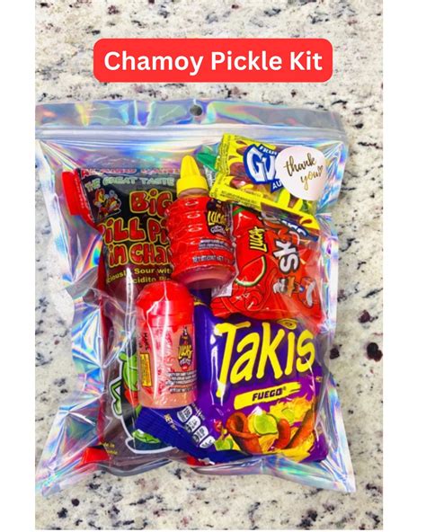 Chamoy Pickle Kit Big Tex Dill Pickle Kit Sour Pickle Kit Garlic Pickle Kit Hot Pickle Kit Asmr