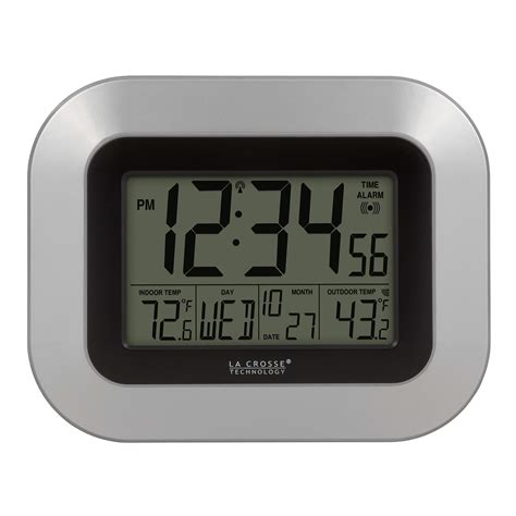 Galleon La Crosse Technology Ws 8115u S Int Atomic Digital Wall Clock