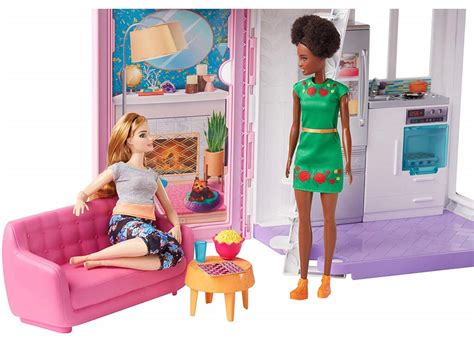 Barbie Malibu Haus Mit Zubehör Von Mattel Fxg57 Juguetilandia