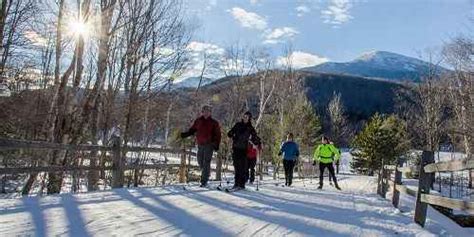 Cross Country Nordic Skiing Snowshoeing Areas In NH Visit New Hampshire