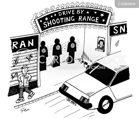 Shooting Range Cartoons and Comics - funny pictures from CartoonStock