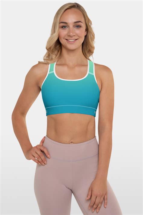 Stardust Colorful Gradient Sports Bra Prachelle