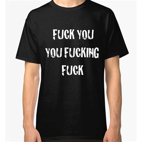 Футболка Fuck You You Fucking Fuck купить в интернет магазине Dream