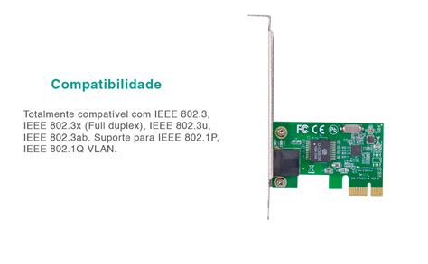 PLACA DE REDE 10 100 PCI E PRV100E 26260 Amazon Br